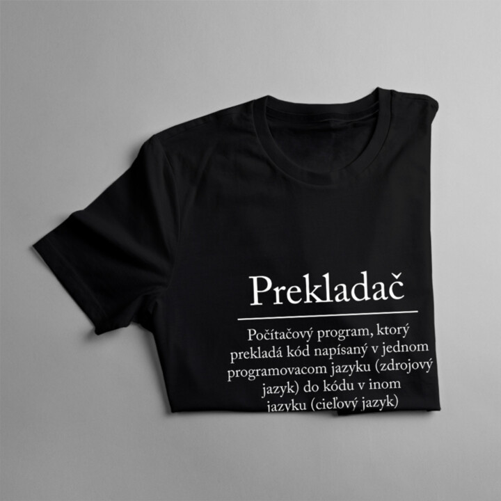Prekladač - Pánske tričko s potlačou
