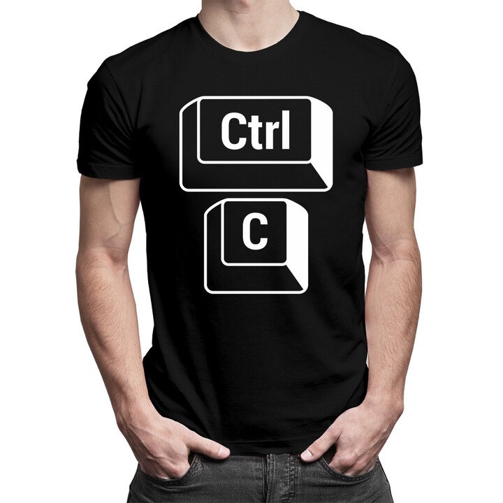 Sada pre otca a syna - Ctrl+C Ctrl+V - tričko s potlačou