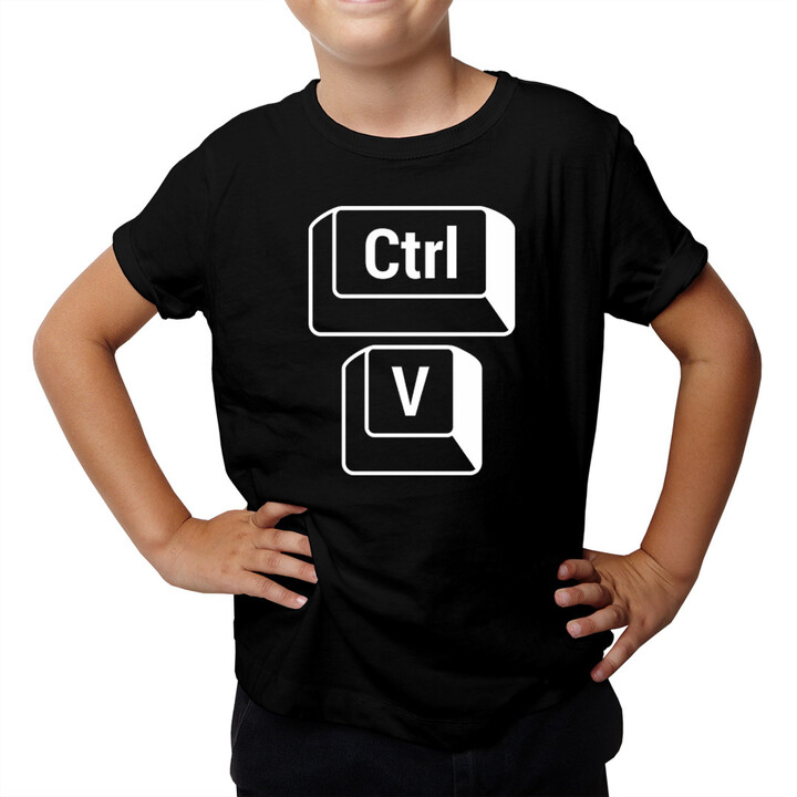 Sada pre otca a syna - Ctrl+C Ctrl+V - tričko s potlačou