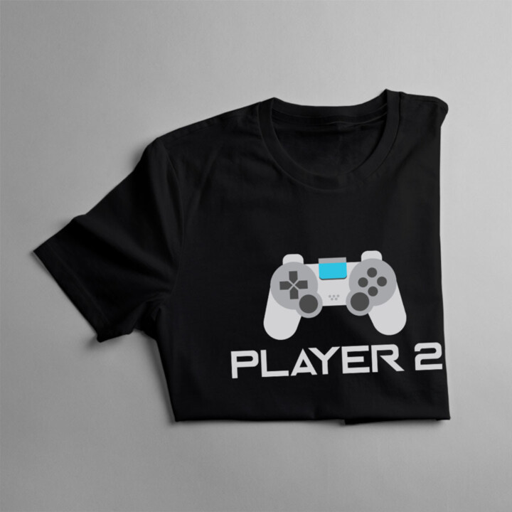 Player 2 v2 - Dámske tričko s potlačou