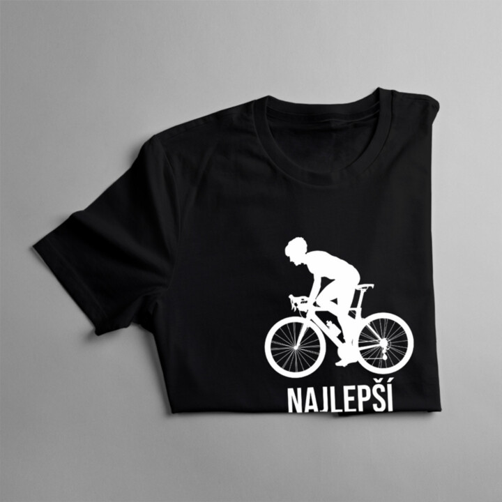 Najlepší cyklista v meste - Pánske tričko s potlačou