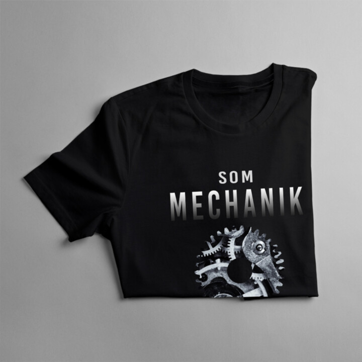 Som mechanik, nie kúzelník - pánske tričko s potlačou
