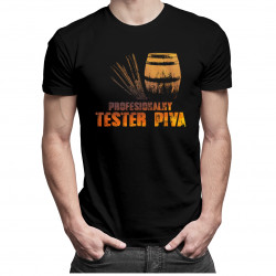 Profesionálny tester piva - pánske tričko s potlačou