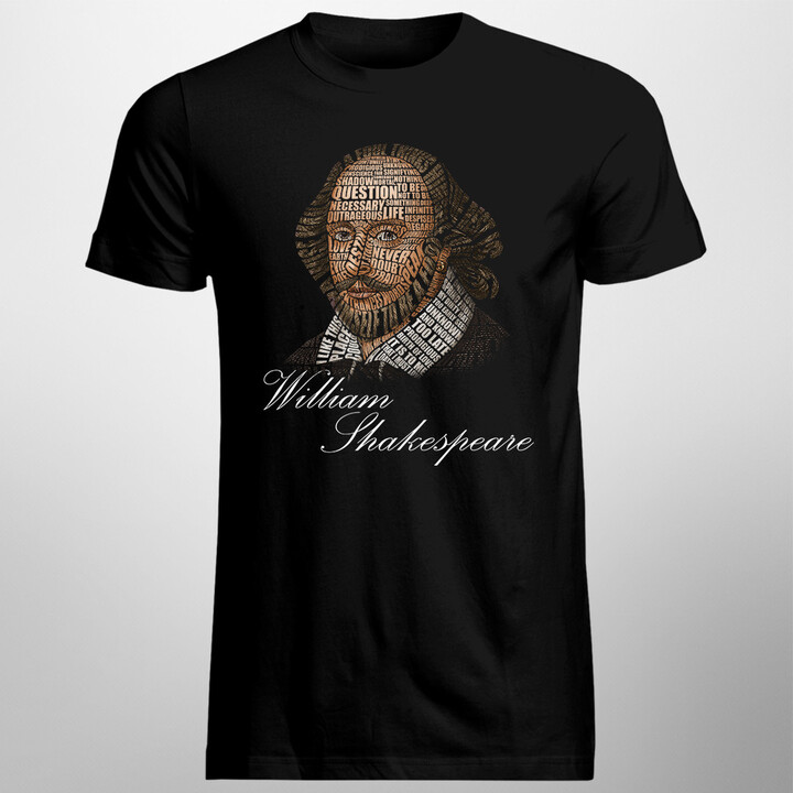 William Shakespeare - pánske tričko s potlačou
