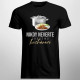 Nikdy neverte chudému kuchárovi - Pánske tričko s potlačou