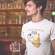 Prebieha tankovanie piva - nerušte prosím - pánske tričko s potlačou