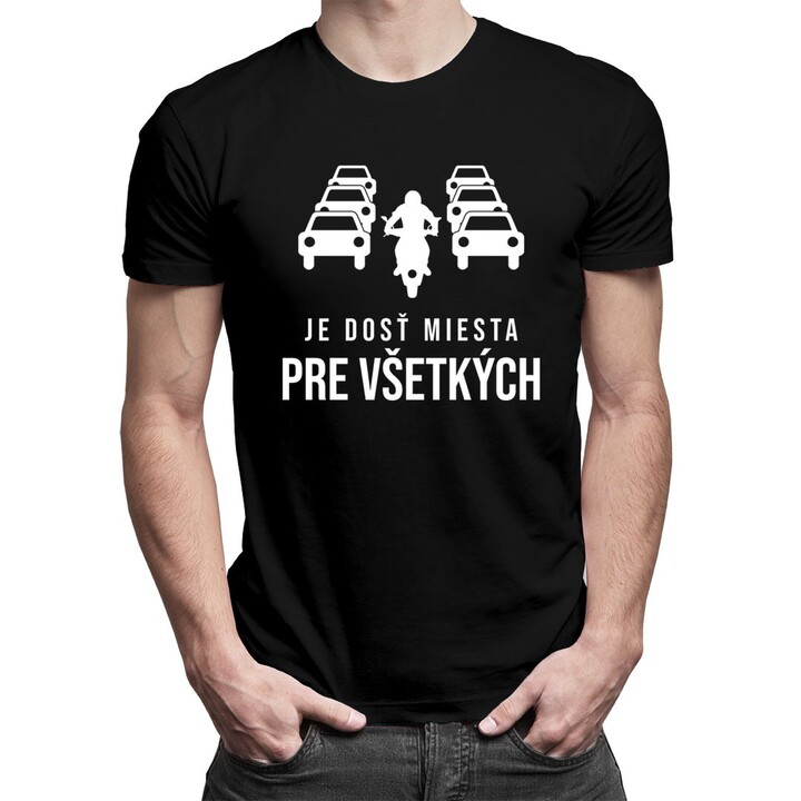 Je dosť miesta pre všetkých - dámske tričko s potlačou
