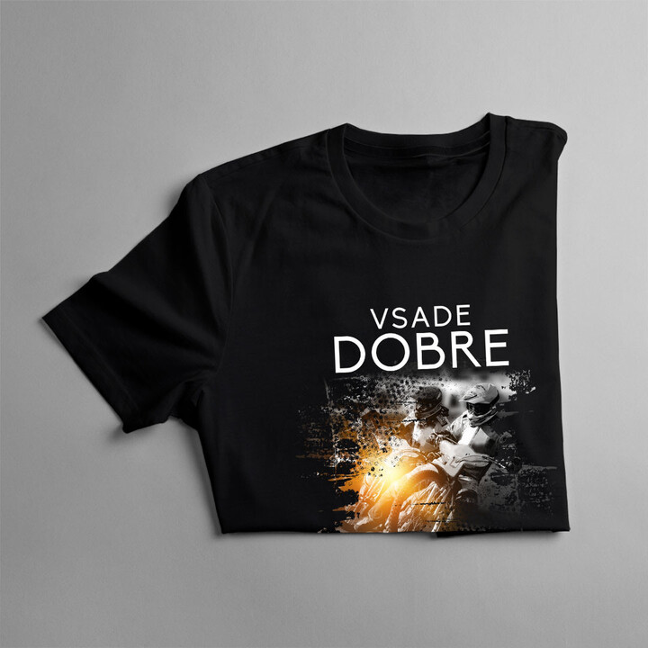 Všade dobre, ale na plochej dráhe najlepšie -  dámske tričko s potlačou