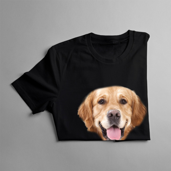 Golden retriever - dámske tričko s potlačou