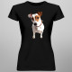 Jack Russell terrier -  dámske tričko s potlačou