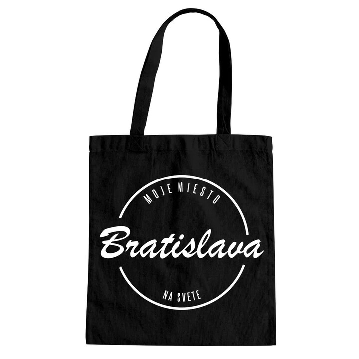 Bratislava - moje miesto na svete - taška s potlačou