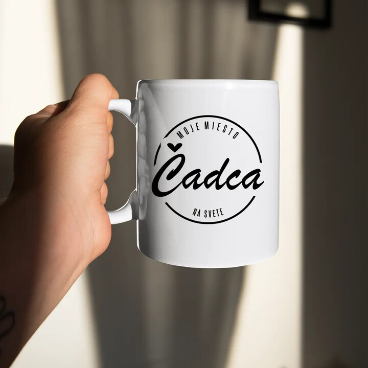 Čadca - moje miesto na svete - keramický hrnček s potlačou