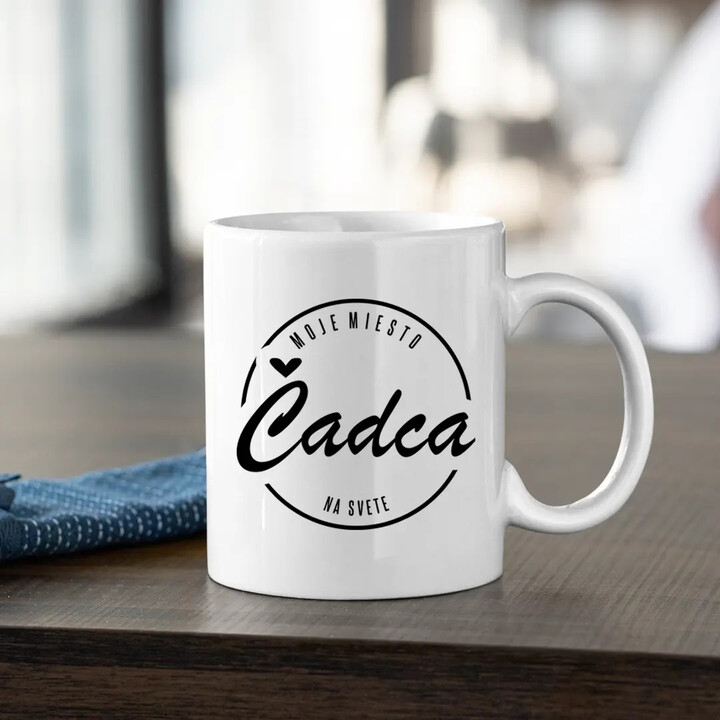 Čadca - moje miesto na svete - keramický hrnček s potlačou