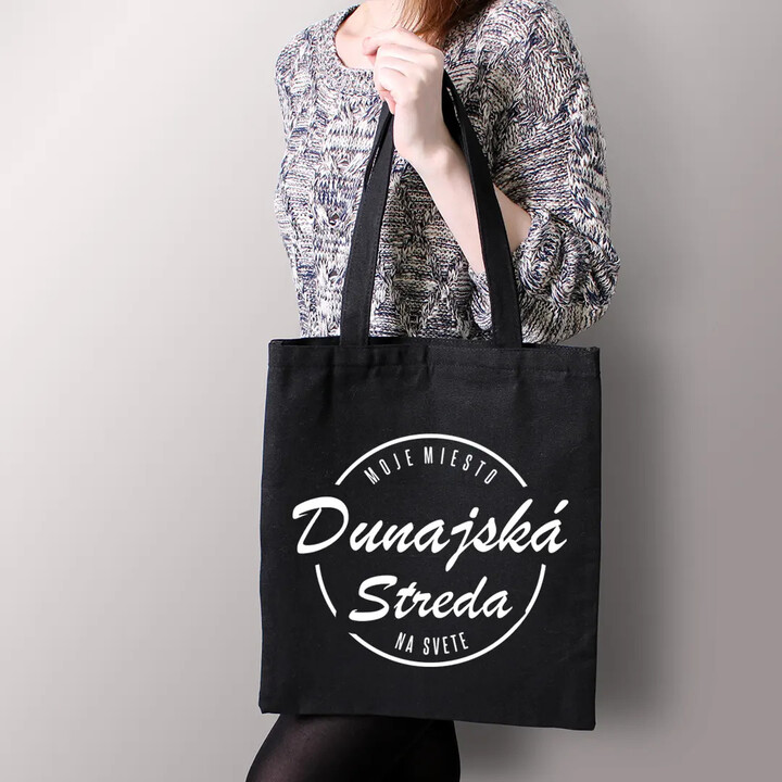Dunajská Streda - moje miesto na svete - taška s potlačou