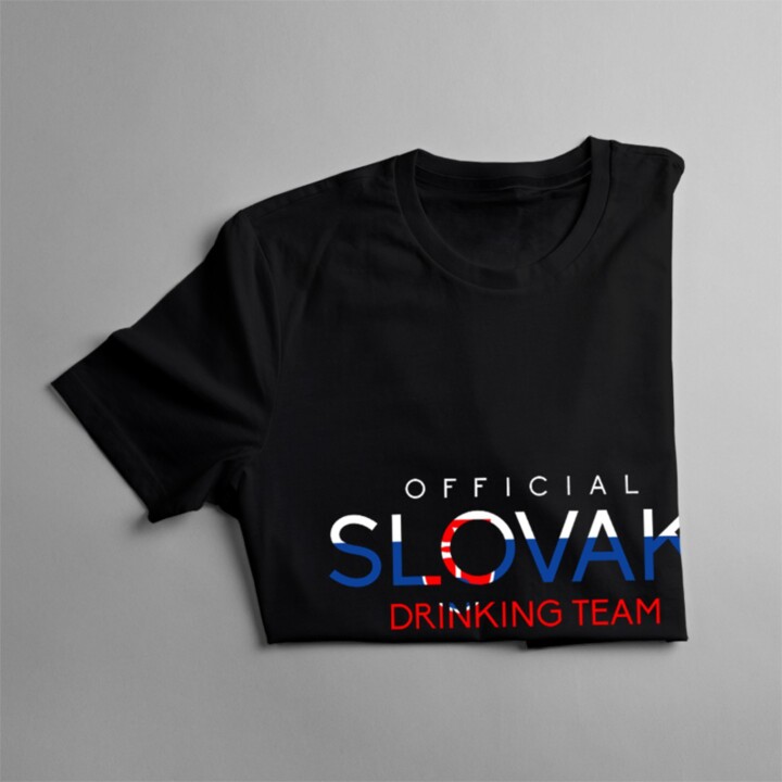 Official slovak drinking team -  dámske tričko s potlačou