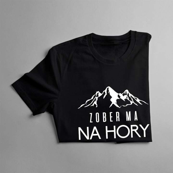 Zober ma na hory -  dámske tričko s potlačou