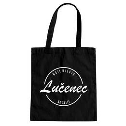 Lučenec - moje miesto na svete - taška s potlačou