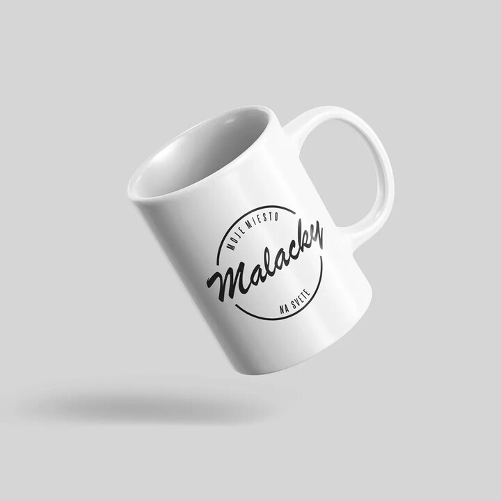 Malacky - moje miesto na svete - keramický hrnček s potlačou