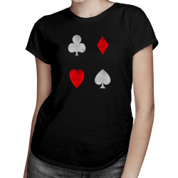 Playing Cards -  dámske tričko s potlačou
