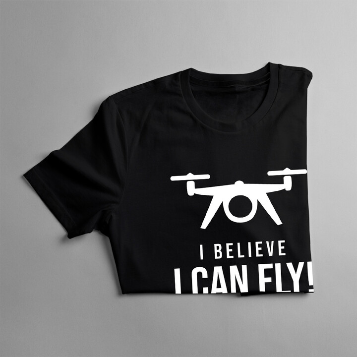 I believe i can fly - dámske tričko s potlačou