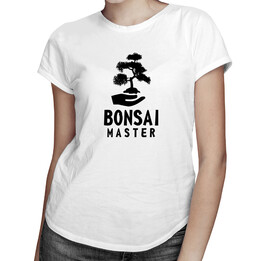 Bonsai master -  dámske tričko s potlačou