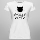 Smelly cat - pánske a dámske tričko s potlačou