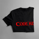 Code red - dámske tričko s potlačou