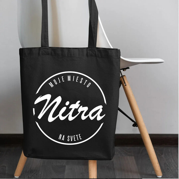 Nitra - moje miesto na svete - taška s potlačou
