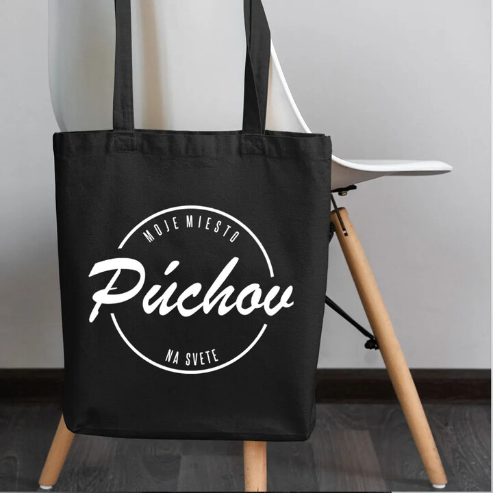 Púchov - moje miesto na svete - taška s potlačou