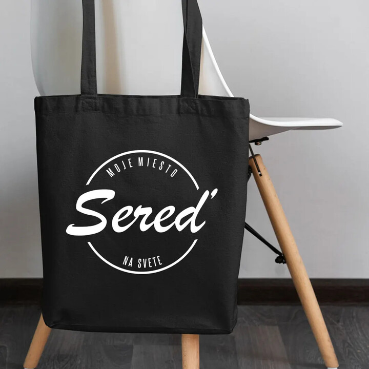 Sereď - moje miesto na svete - taška s potlačou