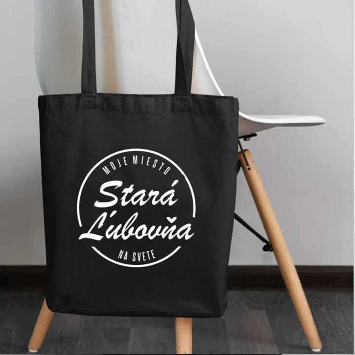 Stará Ľubovňa - moje miesto na svete - taška s potlačou