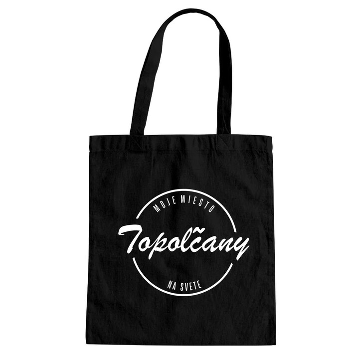 Topoľčany - moje miesto na svete - taška s potlačou