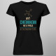 Byť chemikom nie je práca, je to životný štýl - dámske tričko s potlačou