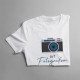 Byť fotografom je spôsob života - dámske tričko s potlačou