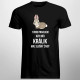 Tvrdo pracujem, aby mal môj králik slušný život - pánske tričko s potlačou