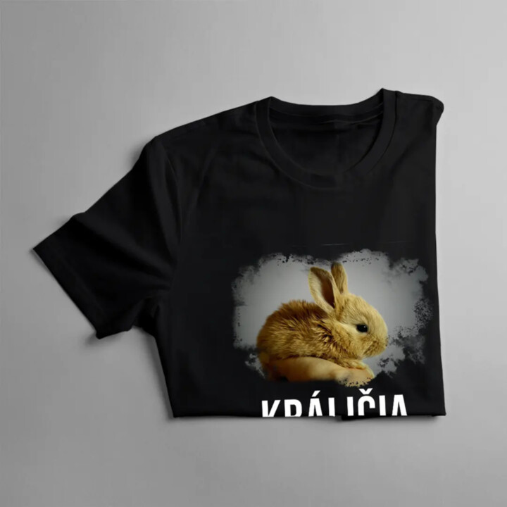 Králičia mama - dámske tričko s potlačou