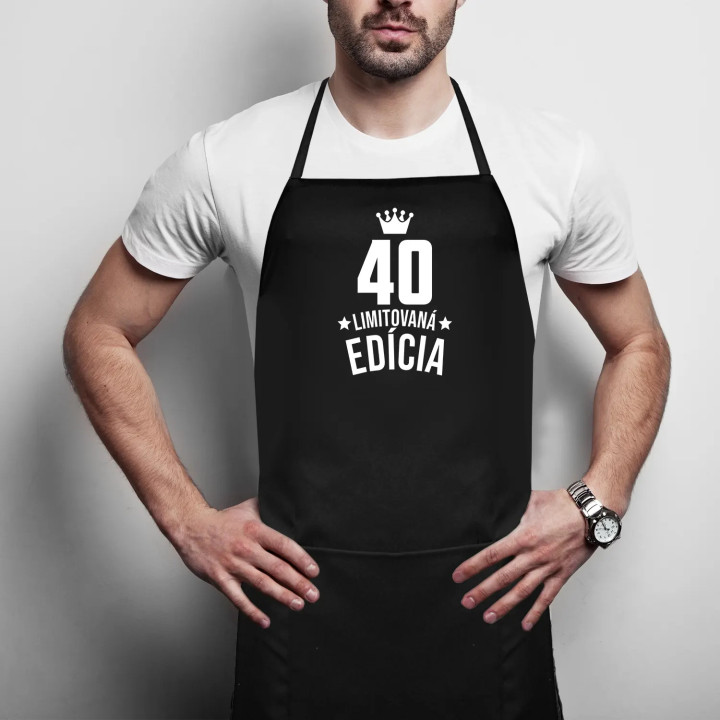 40 rokov Limitovaná edícia - zástera s potlačou