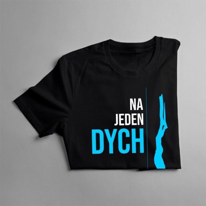 Na jeden dych - freediving -  dámske tričko s potlačou