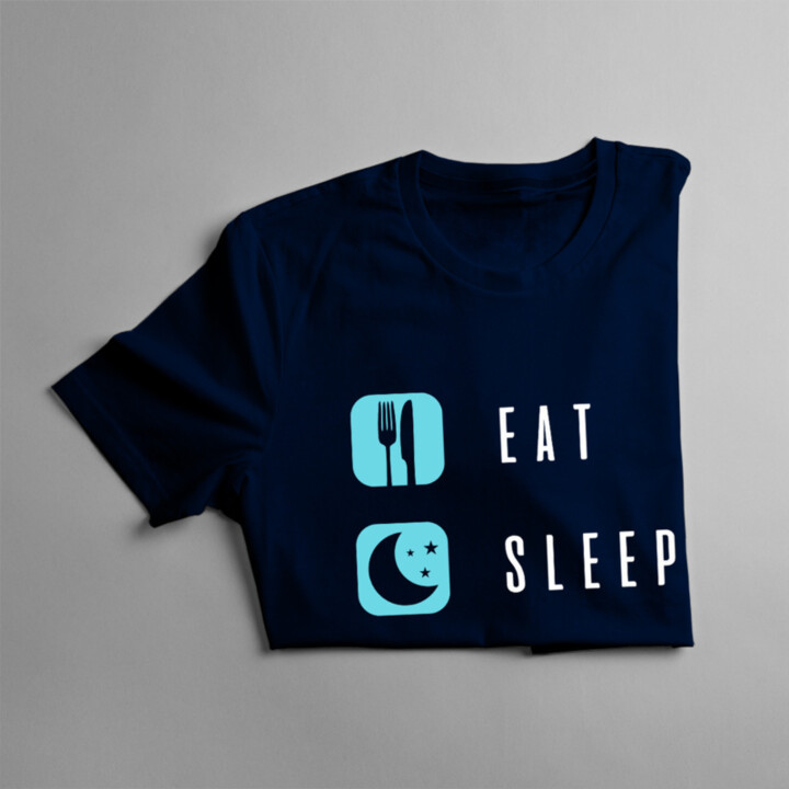 Eat sleep kayak -  dámske tričko s potlačou