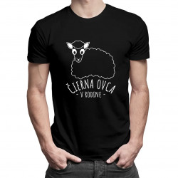 Čierna ovca v rodine - pánske tričko s potlačou