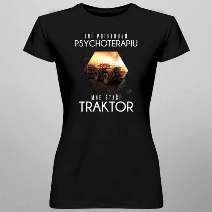 Mne stačí traktor - pánske a dámske tričko s potlačou