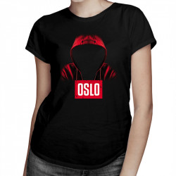 Oslo - dámske tričko s potlačou