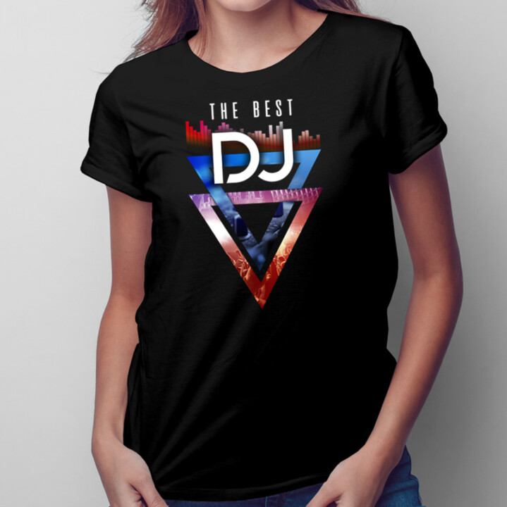 The best DJ - dámske tričko s potlačou