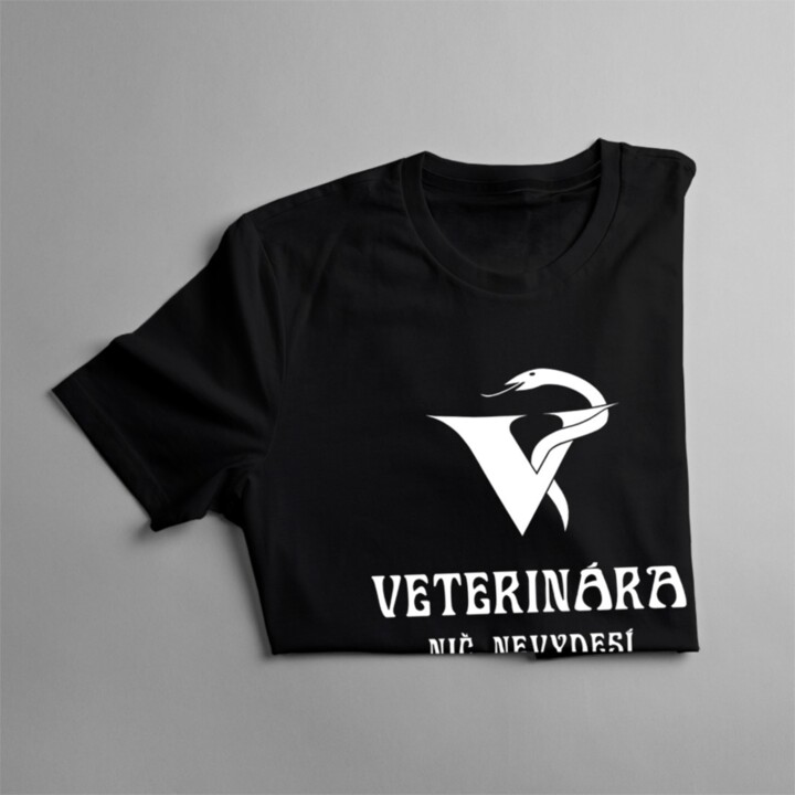 Veterinára nič nevydesí -  dámske tričko s potlačou