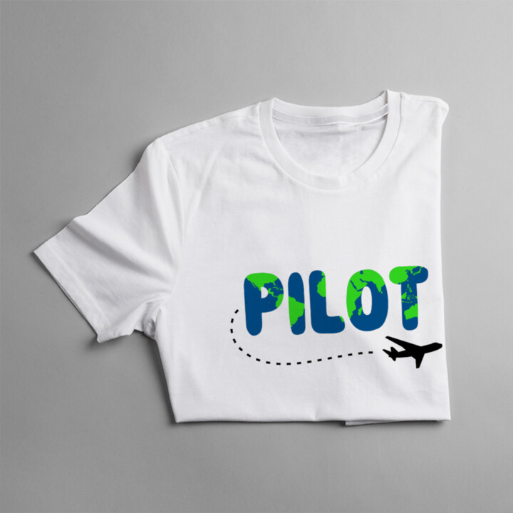 Pilot výletu -  dámske tričko s potlačou