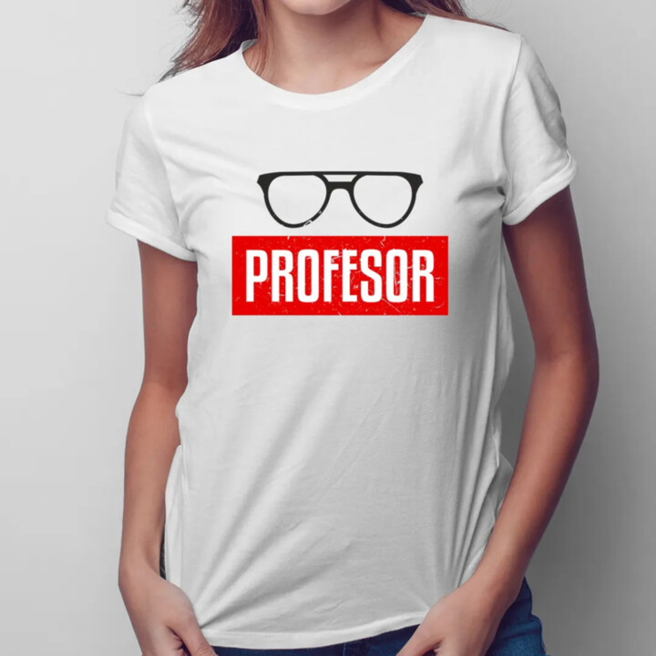 Profesor -  dámske tričko s potlačou