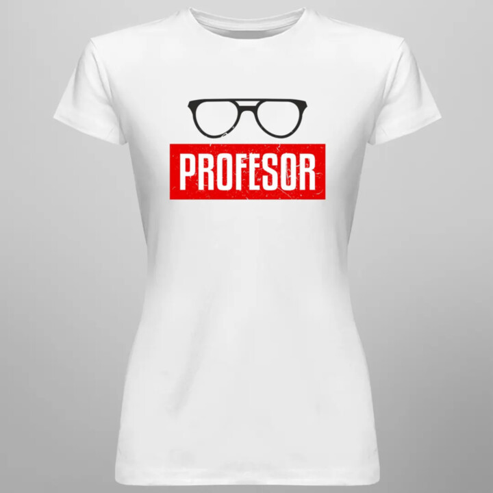 Profesor -  dámske tričko s potlačou