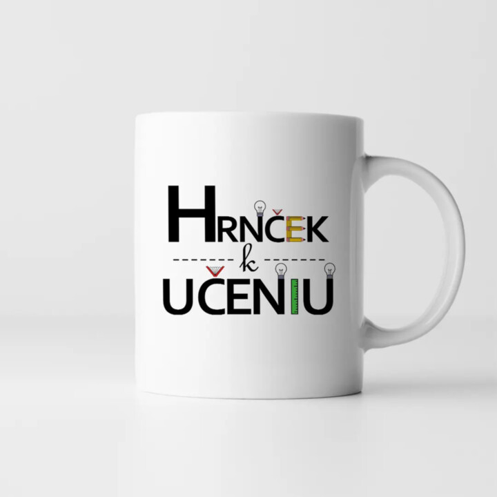 Hrnček k učeniu - keramický hrnček s potlačou