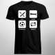 Eat Sleep Football Repeat - pánske tričko s potlačou