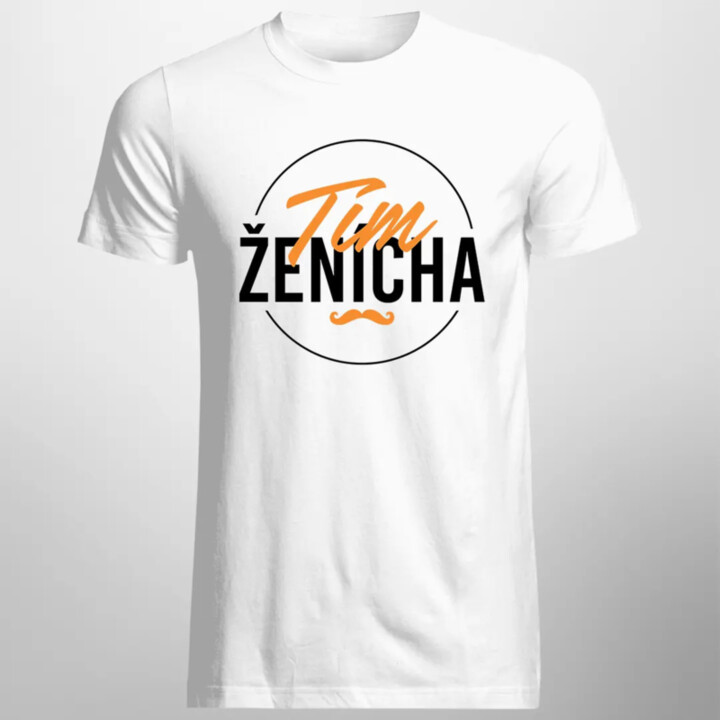 Tím ženícha - pánske tričko s potlačou